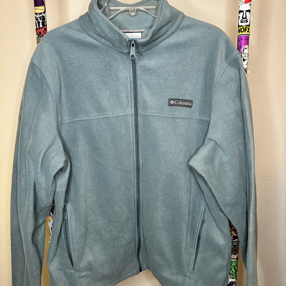 Columbia Men's Blue Performance Fleece Jacket